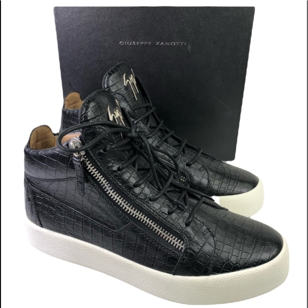 Giuseppe Zanotti Men’s Kriss Lace Up Sneaker Boots ru70009 Size 7 $795